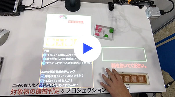 AIカメラ × プロジェクションAR