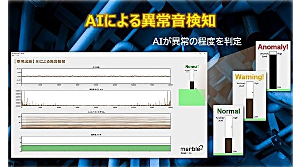 AIによる異常音検知