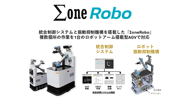 ロボットアーム搭載型AGV「ΣoneRobo」